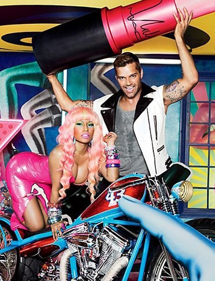 Primera foto del Viva Glam 2012 con Ricky Martin y Nicki Minaj