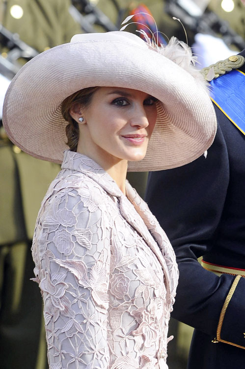 El look de la Princesa Letizia en Luxemburgo