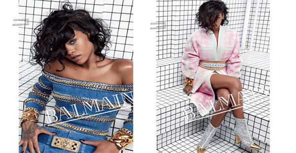 Rihanna: embajadora de Balmain