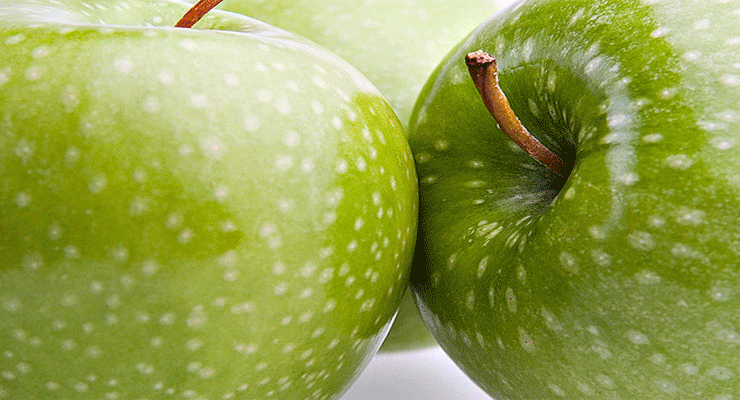 Beneficios de las manzanas verdes