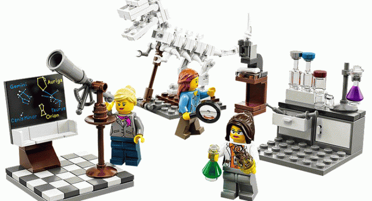 Lego lanza una colección de mujeres científicas